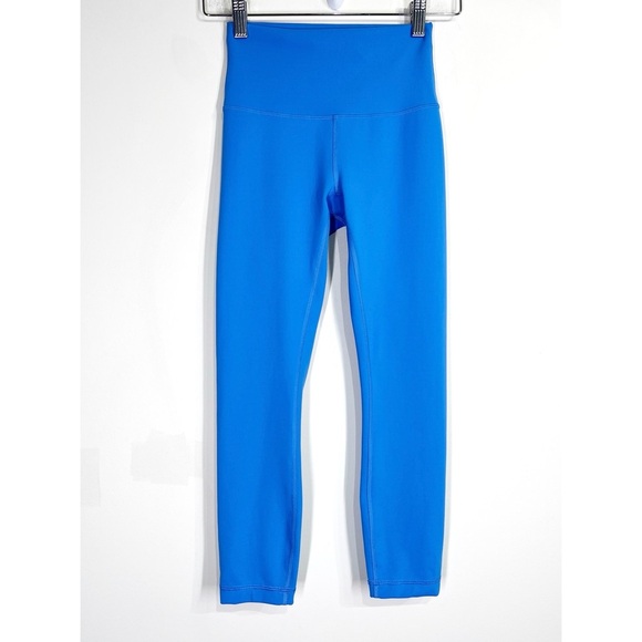 COPY - Lululemon Wunder Train High-Rise Crop 23" Blue Nile - Picture 2 of 10